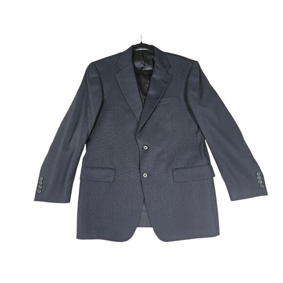 Hickey Freeman Men's 2-Piece SuitNavy BlueSize 40S Single Breasted Vented